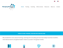 Tablet Screenshot of managingworldwideteams.com